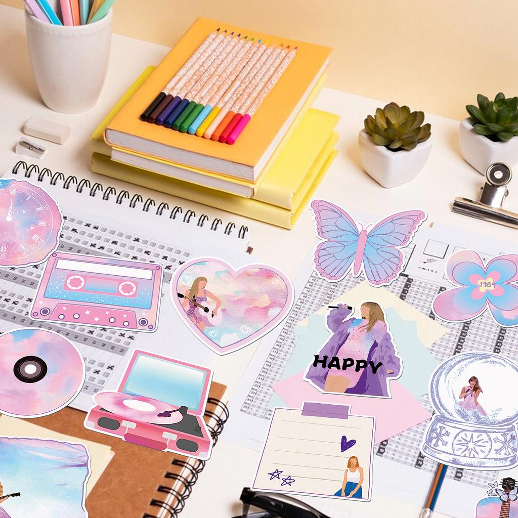 Fun Sticker Pack For Water Bottles, Luggage, Laptop, And Phone Case Decoratio