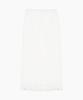 Sinun Pintuck Long Skirt (White)