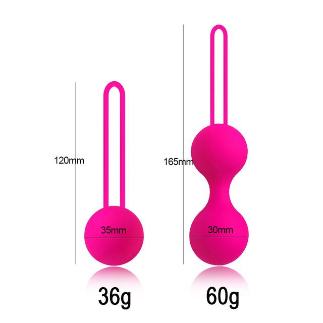 Safe Silicone Smart Ball Kegel Ball Ben Wa Ball Vagina Tighten Exercise Machine Vaginal Geisha Ball Sex Toys for Women