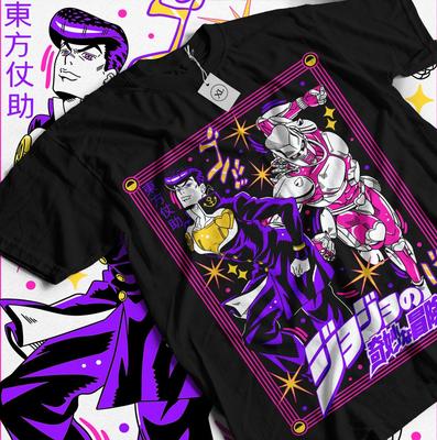 Josuke Higashikata T-Shirt Jojo's Bizzare Adventure Girl Gift Shirt All Size Unisex T-Shirt