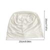 1Pc Muslim Stretch Hair Loss Head Scarf Wrap Cap Polyester Cancer Chemo Women Plain Turban Hat