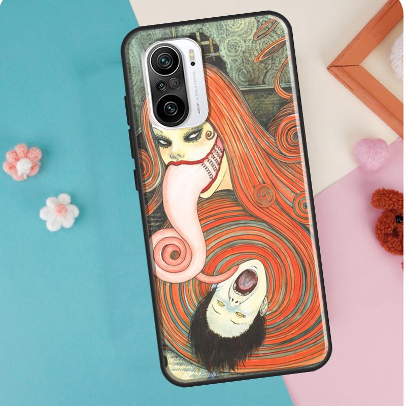 Horror Junji Ito Case For Xiaomi Mi 11T Pro 12 X 10T Mi 11 Lite Phone Cover For POCO X3 Pro GT X4 F3 M3 M4
