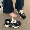 Fashion Women's Casual Shoes Autumn New Outdoor Non Slip Platform Sneakers Height Increase Comfortable Lace Up Vulcanized Shoes