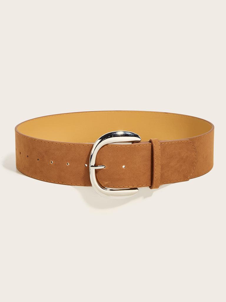 Vintage Mad Mad Stil Breiter Gürtel Für Damen Herren Taillenformer Mit Quadratischem Druckknopf Für Lässige Street Fashion