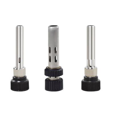936 Electric Soldering Iron Accessories Set: Handle 203H, Steel Pipe Screw 205, High-Temperature Sleeve, Bakelite Connector.
