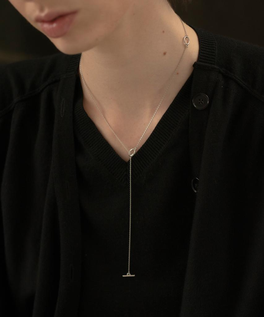 Novice Tokyo Mantel Chain Necklace / Silver