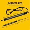 White/Amber Switchback LED Fork Turn Signal DRL Light Strips For Motorcycle 2x