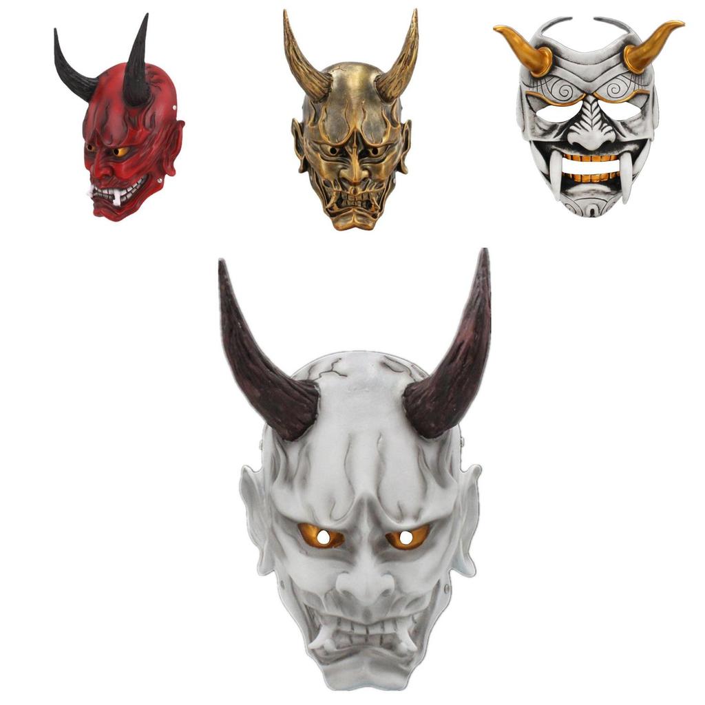 Hannya Spirit Mask Halloween Collectible Sculpture For Themed Parties And Horror Events