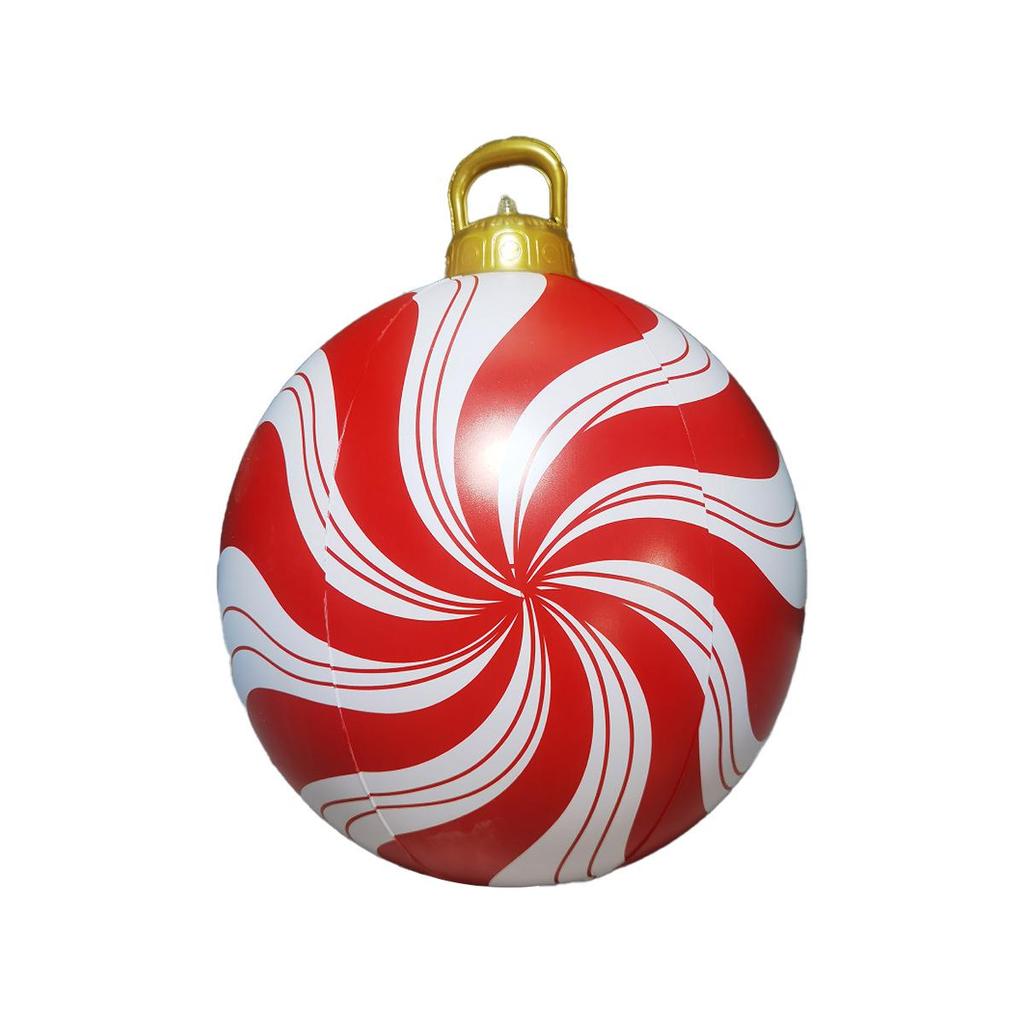 Eco-friendly PVC Inflatable Christmas Ball for Indoor & Outdoor Festive Decoration
