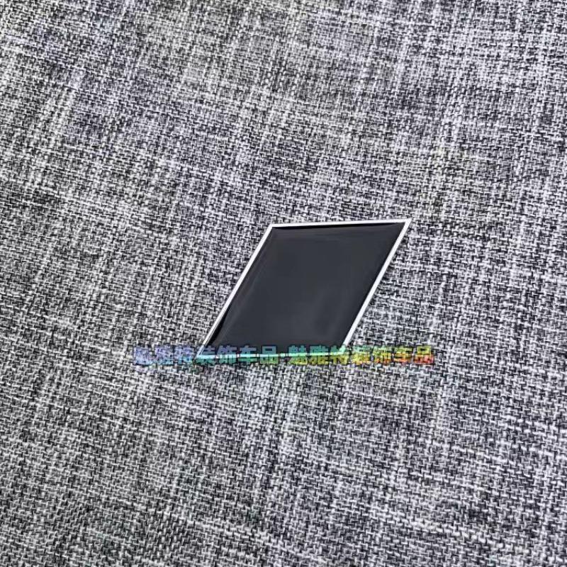 3D creative solid color block decorative scratch cover rear badge stickers for modified car fenders suitable for German French and Italian vehicles