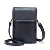 DESAFIANTE Smartphone Pouch, Wallet Shoulder Bag, Women's, Lightweight, Small, Crossbody Smartphone Bag (Classic Black)