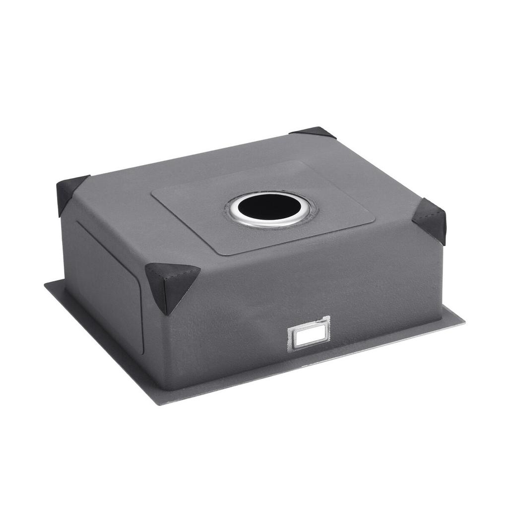 50cm Kitchen Sink Undermount Single Bowl Drop-In Basin Stainless Steel Bar