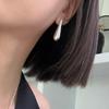 [925silver] Big Bullet Earring