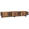 TV Cabinet Reclaimed Wood Look 147 x 34.5 x 30 cm Particleboard
