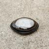 22.35 Carat, Black Banded Eye Agate Cabochon Gemstone, 24x16x8 MM Size.