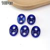 10Pcs 24X17Mm Colorful Acrylic Geometric Beads Diy Necklace Bracelet Garment Bag Accessory Clasp Material