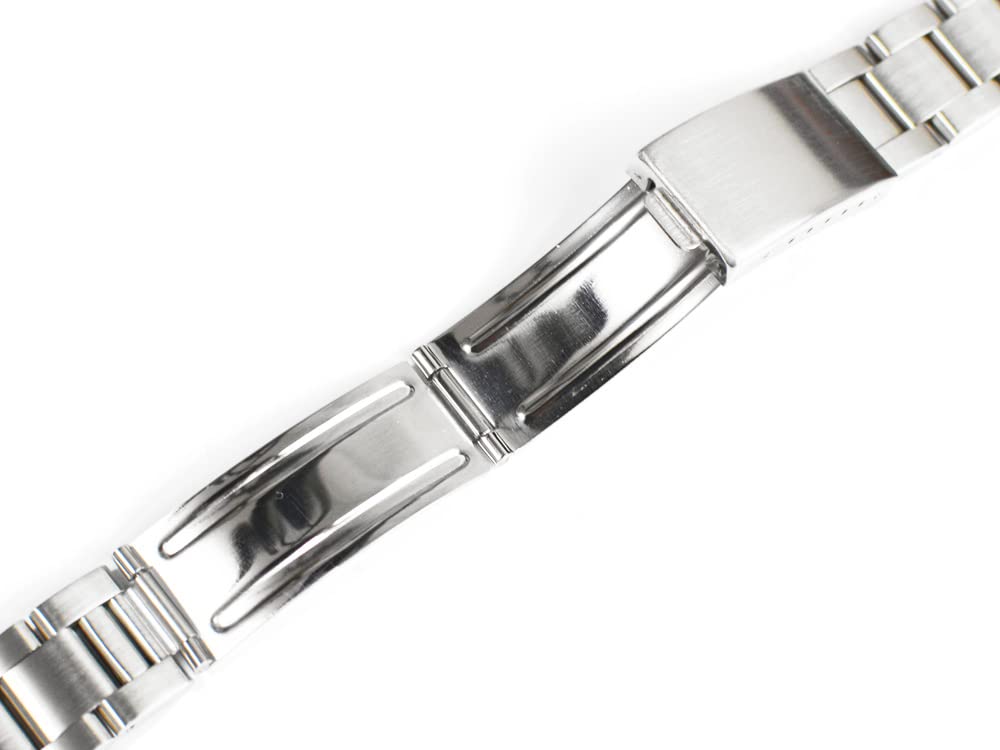 [Import King Original] Watch Parts - Compatible with Rolex - Datejust Men's Aftermarket Oyster Bracelet - Stainless Steel, Matte Finish, 20mm