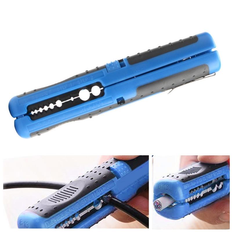 High Strength Alloy Pen Style Wire Stripper with Ergonomic Handle for Electricians and DIY Enthusiasts Automotive Repair