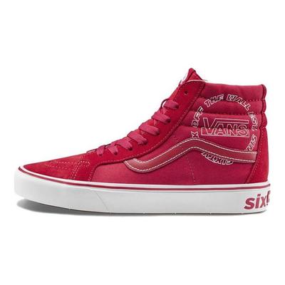 Sk8 Reedición Zapatillas de Skate Casuales Ligeras de Caña Alta Unisex Rosadas VN0A3WMCTFK