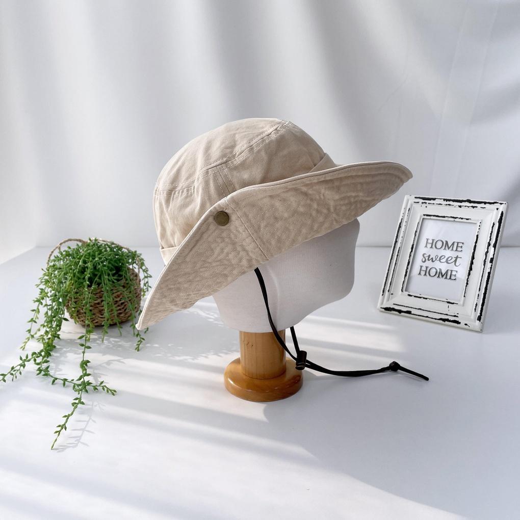 Women's and Men's Daily Cotton Hiking Bucket Hat
