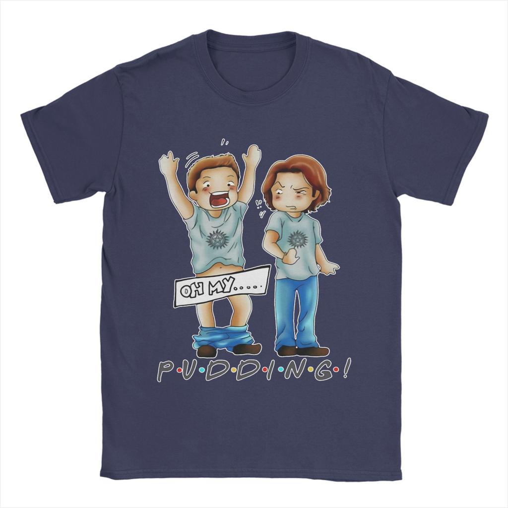 Fashion Pudding Dean Supernatural TShirts for Men Round Collar Pure Cotton T Shirt Short Sleeve Tee Shirt Gift Idea Clothing