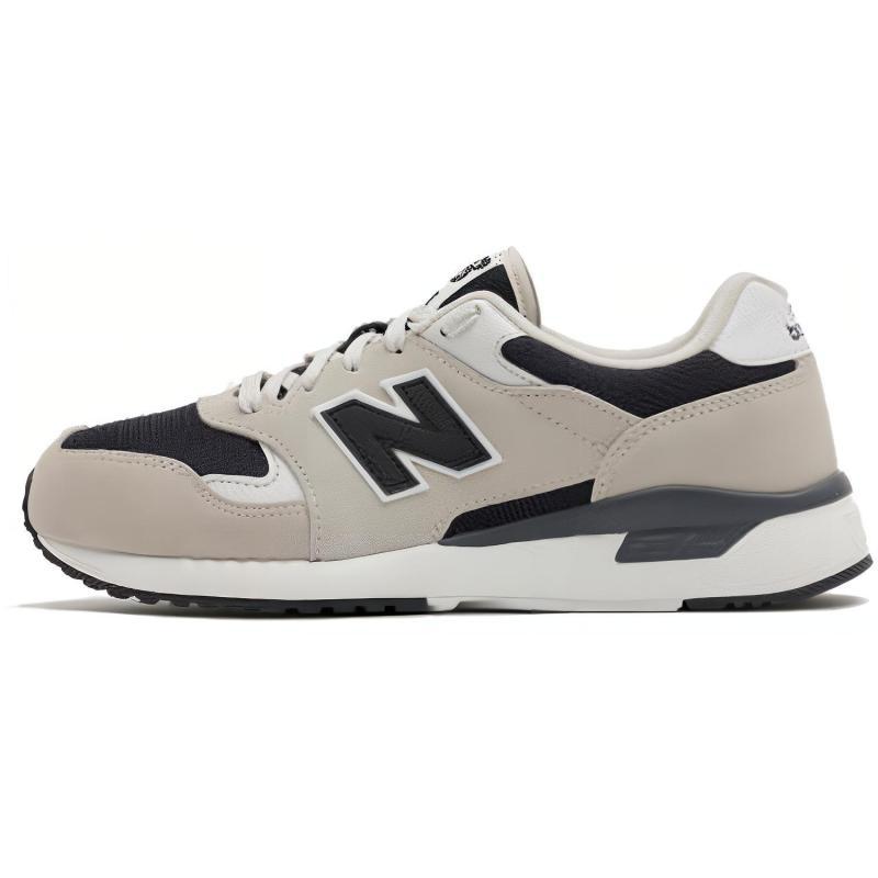 New Balance 570 Series Beige Black D Wide 'Creamwhite Black' Sneakers ML570BNA
