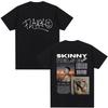 Rapper RELS B Skinny Flakk A New Star Album Merch T-Shirt Herren Damen Kleidung Mode Hip Hop T-Shirt Lässiges Oberteil
