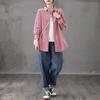 Women's Retro Corduroy Long-Sleeve Casual Shirt - Spring 2026