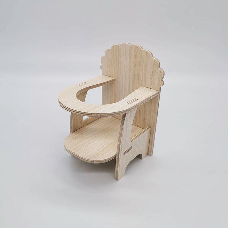 Hamster Solid Wood Villa: Nest, Hideaway, Toy & Ornament for Small Pets