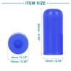 ACROPIX Silicone Blanking Cap Intake Vacuum Hose Tube Endven 4mm Blue 8pcs