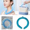 Hot Weather Necks Cooling Tube Light Weight Wearable Cooling Neck Wrap for Camping Hiking Cycling Running Fishing