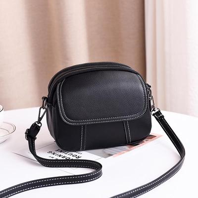 Dámská podzimní/zimní 2025 kulatá crossbody taška v korejském stylu