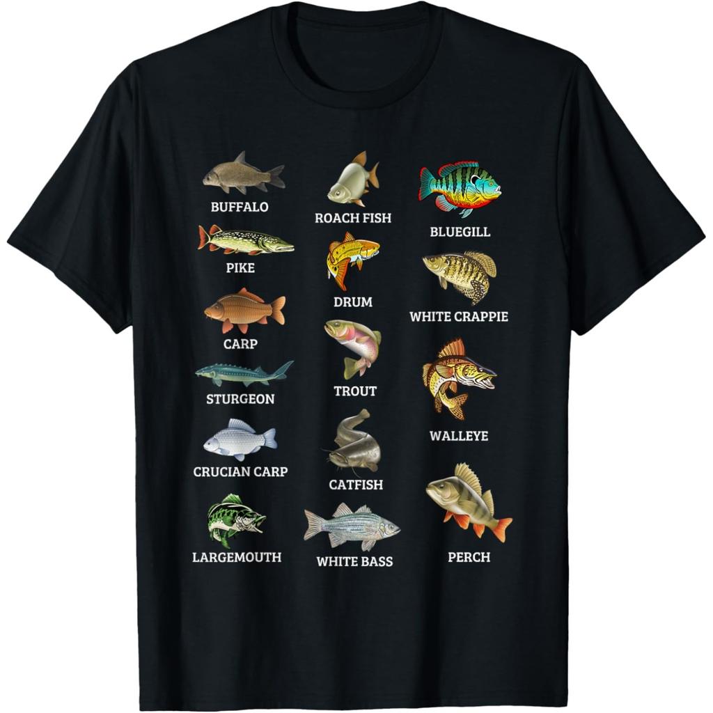 Things I Do In My Spare Time Fishing Bass Funny Fisherman T Shirts Master Baiter Fish Tee Short Sleeve Unisex Loose Clothing