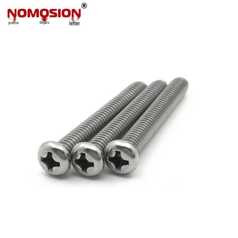 304 Stainless Steel Phillips Pan Head Machine Screw, Round Head, PM4*32