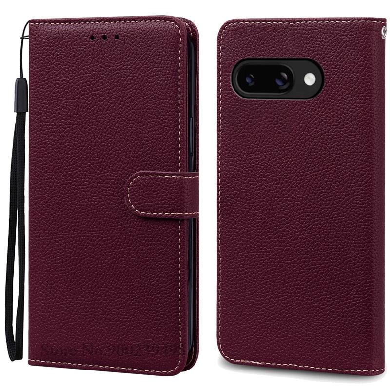 For Google Pixel 9A Case Flip Leather Wallet Cover For Google Pixel 9A Case Book Phone Cover Coque Fundas Capa