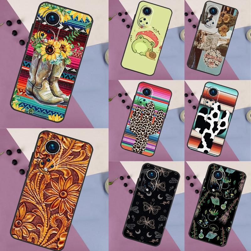 Girly Forest Witch Cowgirl Rodeo Case For Honor 90 Lite 50 70 Magic 5 Pro 8X 9X X6 X7 X8 X9 X8a X7a X6a X9b X9a Back Cover