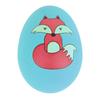 Latex Pet Ball Toy Bite Resistant Interactive Fetch Play Animal Pet Egg Ball for Cats Dogs Blue