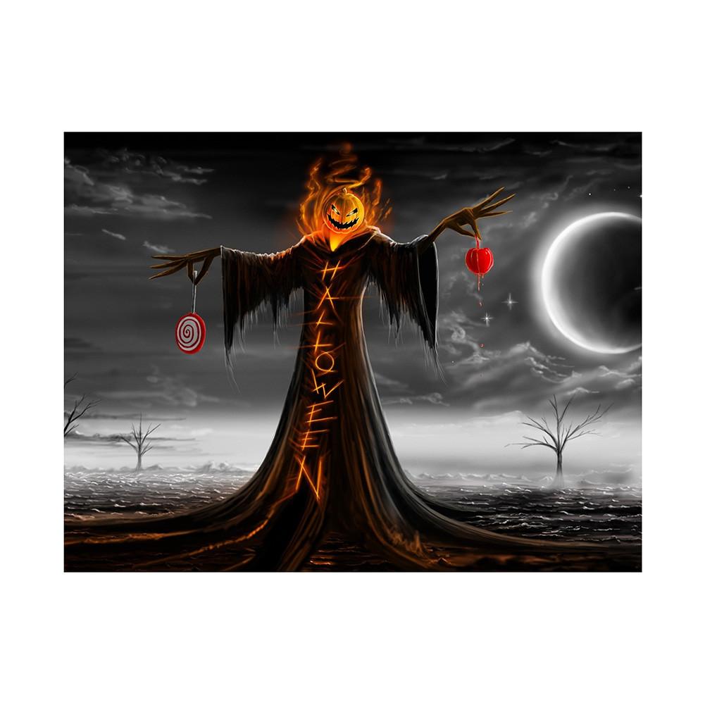 Halloween Cemetery Backdrop for Birthday,Youngsters Shower,Graduation Party Decor,Photography Background,Halloween Decor