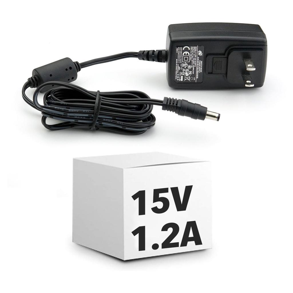 Plustek Film Scanner Power Supply 15V 1.2A LV6 - for OpticFilm 8100, 8200i, 8300i, 7400, 7500, 7600 Series