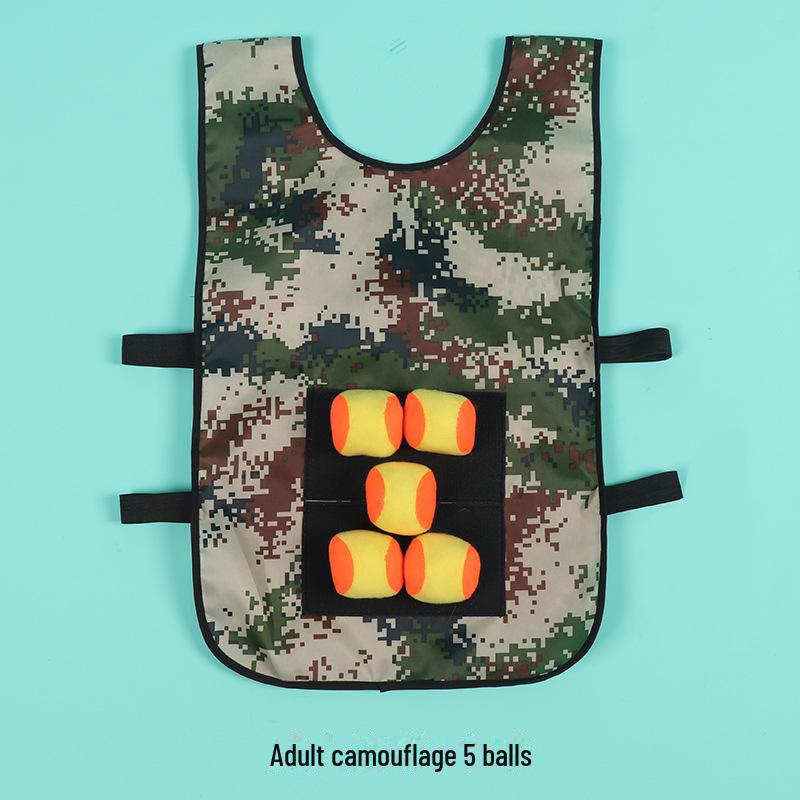 

Детский жилет-хвост с липкими шариками для игр на свежем воздухе