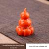 Vibrant Rotating Gourd Ornament: Stylish and Fun Tea Pet with Custom Logo Option