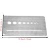 2-10mm Range Screw Gauge Plate Drill Bit And Tap Size Screw Thread Gauge  For Checking Bolt And Nut