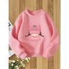 European Size unisex Round Neck Sweatshirt Fashion Print Top Casual Style