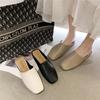 Women's new minimalist and versatile outdoor heelless lazy slippers