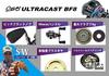 AbuGarcia REVO ULTRACAST BF8 Right-Handed Carbon Handle with Bait Finesse Spool, Super High Gear for Saltwater Fishing