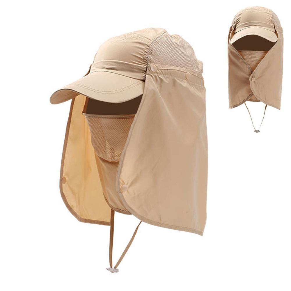 Quick-dry Camping Hiking Hats Breathable Fishing Hat Outdoor Sports Fishman Headwear Summer