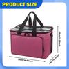 Crochet Bag Organizer Knitting Storage Yarn Polyester Practical And with Multiple