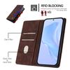 Wallet Case for Galaxy S24 - Leather/PU, Brown