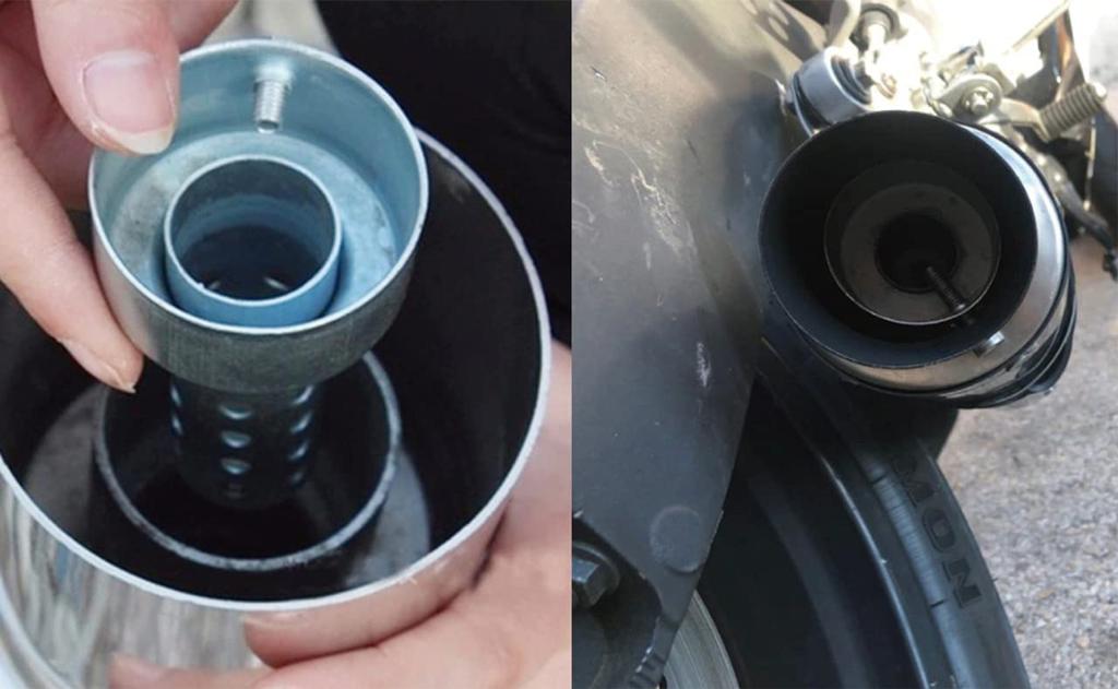 Hiro World Trade Baffles Set of 2, 1.4 inches (35 mm), 5.5 inches (140