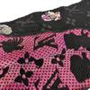 LOUIS VUITTON M71578 Escalp Logo Mania wool Super Station Scarf black wool Women Used
